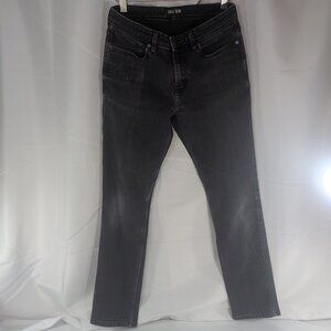 Du/er Duer Men's Pants Jeans Denim Dark Wash L2X Slim Fit 33x32 L2X03RC Black